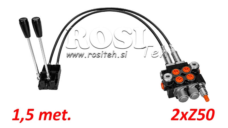 KIT 2xZ50 + JOYSTICK 1 POSIZIONE L1500