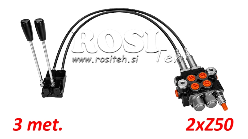 KIT 2xZ50 + JOYSTICK 1 POZ L3000