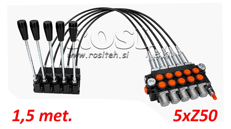 KIT 5xZ80 + JOYSTICK 1 POSIZIONE L1500