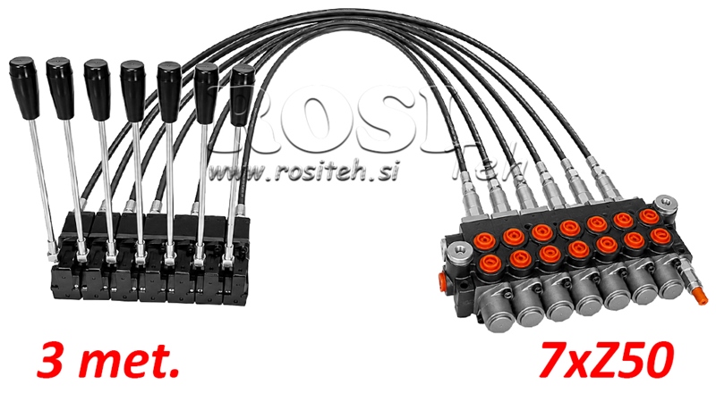 KIT 7xZ50 + JOYSTICK 1 POZ L3000