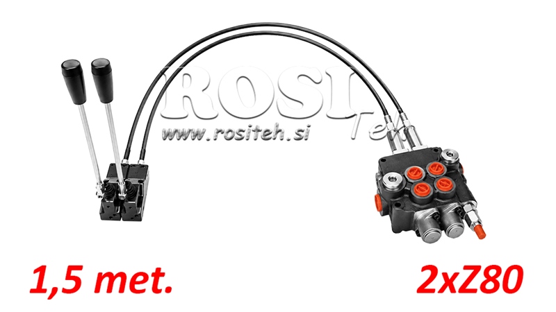 KIT 2xZ80 + JOYSTICK 1 POSIZIONE L1500