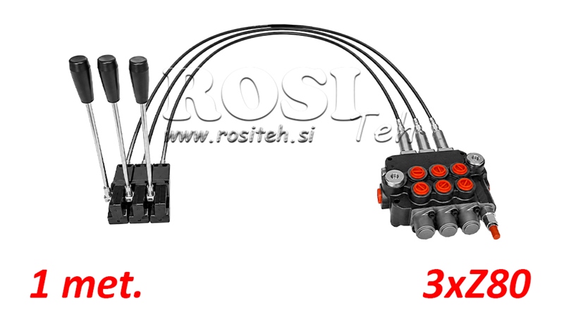 KIT 3xZ80 + JOYSTICK 1 POSIZIONE L1000