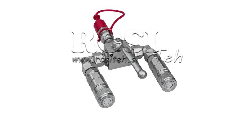 DIVISOR MANUAL SALIDA DE DESCARGA - EXCAVADORA