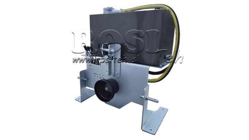 HYDRAULICKÝ AGREGÁT TRAKTORA S KAPACITOU 100lit PRIETOK 53lit/min 3XP80