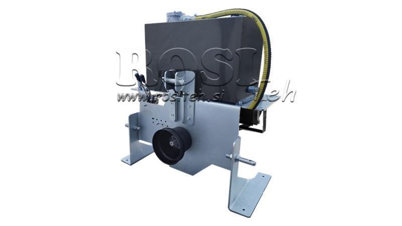 AGGREGAT HYDRAULIQUE DE TRACTEUR CAPACITÉ 70lit DÉBIT 53lit/min 2XP80 - AVEC REFROIDISSEUR D'HUILE