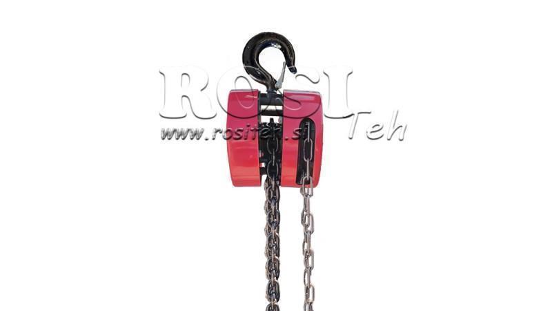 GARRUCHA DE CADENA - WINCH 1Ton x 2.5m