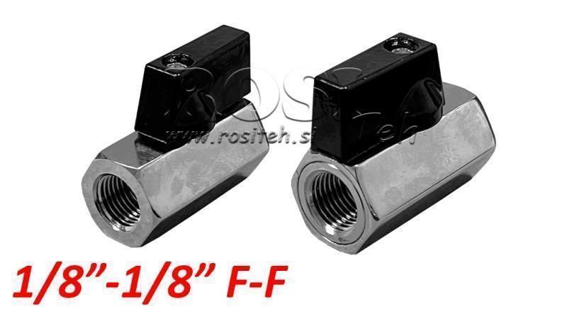 PNEUMATICKÝ KULOVÝ VENTIL VP-PIPE 018-018 F-F