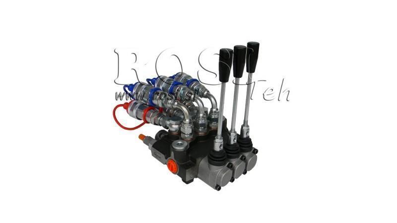 HYDRAULINEN VENTTIILI 3xP40 LAAJENEMINEN