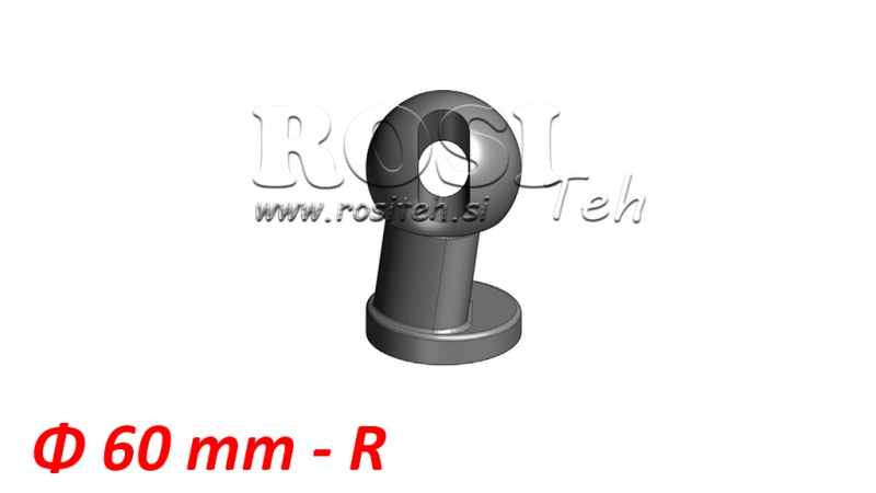 PALLA PER CAISSON TIPPER Φ 60 POSTERIORE DESTRA