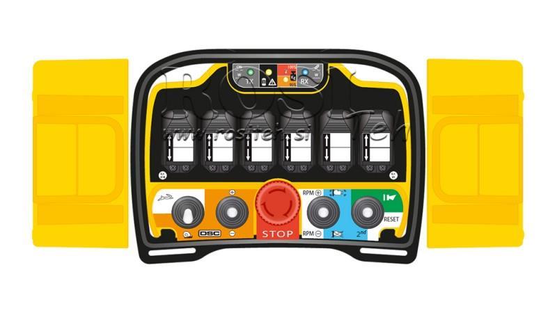 TÉLÉCOMMANDE RADIO - PROPORTIONNEL - ZEUS2 M6 10020 Plus