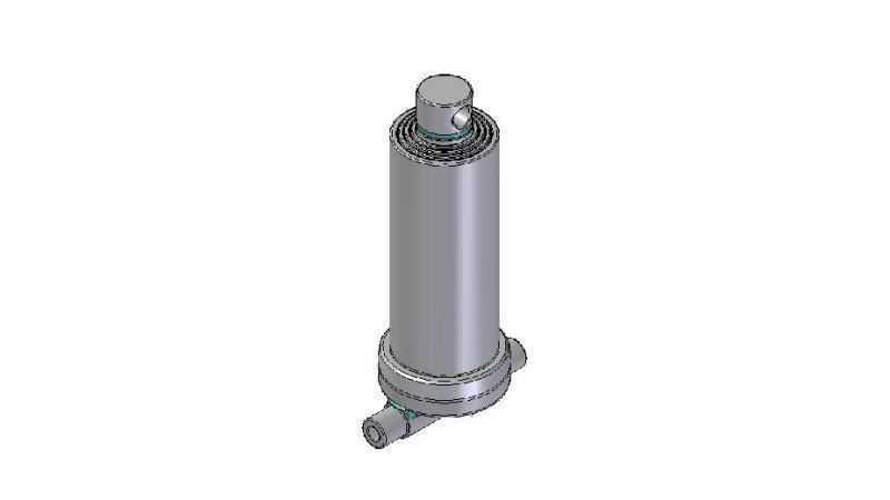 4545F -TELESCOPICKÝ CYLINDR INFERIOR – DÍRA 4 STUPNĚ ZDVIH 1490 FI 170