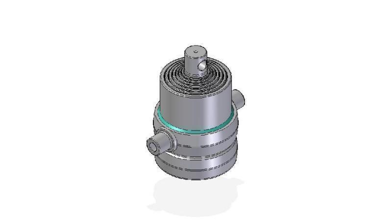 7016F -TELESCOPIKUS HENGER STANDARD/LYUK 7 SZINTŰ ÜTÉS 1345 FI 190