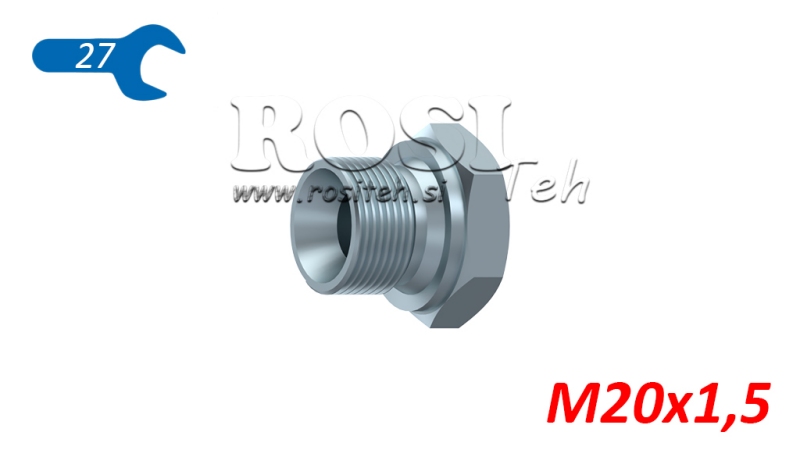 TAMPA HIDRÁULICA M20X1,5