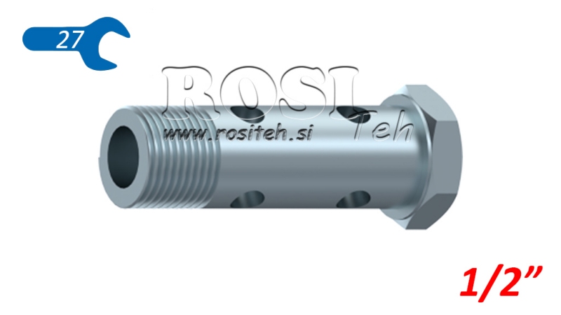 HYDRAULICZNY HOLLOW BOLT DOUBLE 1/2