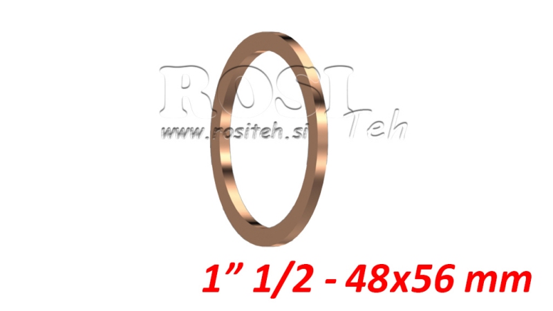 KUPFERDICHTRING 1 1/2 - 56X48 MM