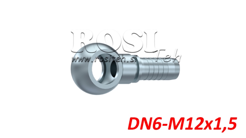 HYDRAULISK KOBLING ØYE DN6-M12X1,5