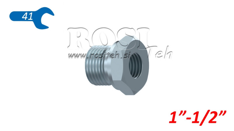 HYDRAULISK ADAPTER HANE-HONA 1-1/2