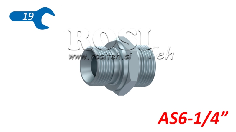 HYDRAULICZNY PODWÓJNY ZAWÓR AS6-BSP1/4