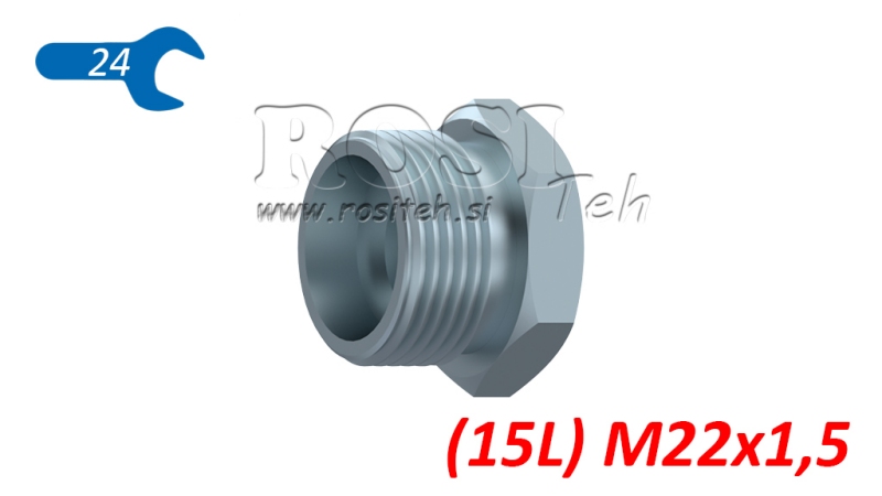 HIDRAVLIČNI ČEP (15L) M22x1,5