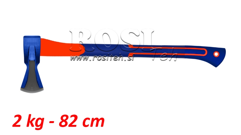 SPLITTING AXE 2 KG KARBONHÅNDTAK 82 CM