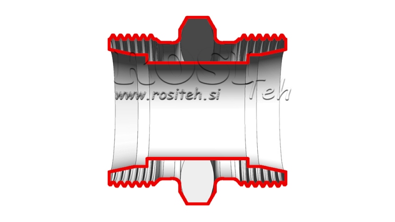 HYDRAULICKÝ DVOJITÝ SKRUTKOVÝ SPOJ DL10