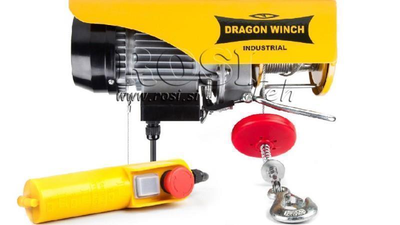 WINCH ELECTRIC 230 V DWI 125/250 kg