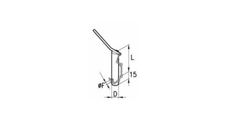 BIZTONSÁGI ÉK 25mm L130 -MÉRETEK 