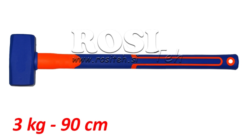 MACE 3 KG MÂNER DIN CARBON 90 CM