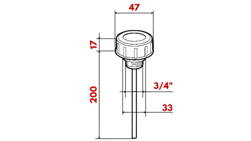 VULDEKSEL 3/4 MET NIVEAUPAAL EN VENTILATIE