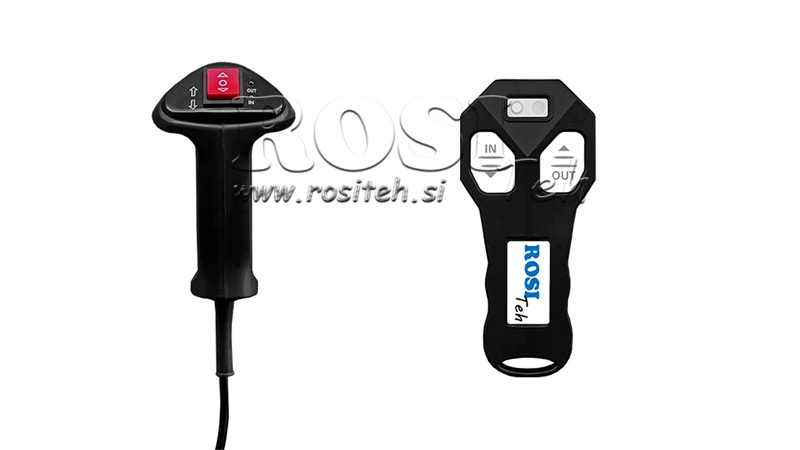 12 V ELEKTRIČNI VITEL RS-8000 - 3620 kg JEKLENA VRV ECO