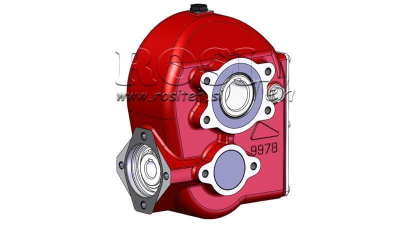 REDUKTOR - PREVODOVKA RT190 PRE HYDROMOTOR MP/MR/MS pomer 10,2:1