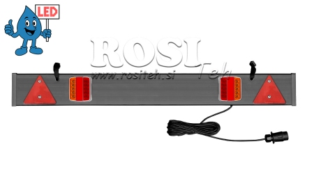 SET FOR TRAILERS COMPLETE LED LIGHTS 12/24V