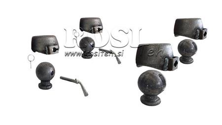 SET OF HOLDERS FOR DUMP TRUCK BOX FI78