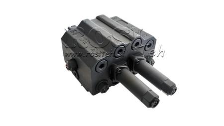 HYDRAULINEN OHJAUSVENTTIILI 2xP90 L/min KUORMANTUNNISTUS