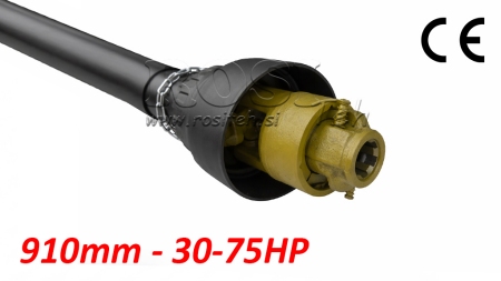 ECO KARDANAKSEL 910mm 30-75HP MED FRILØPSKOBLING