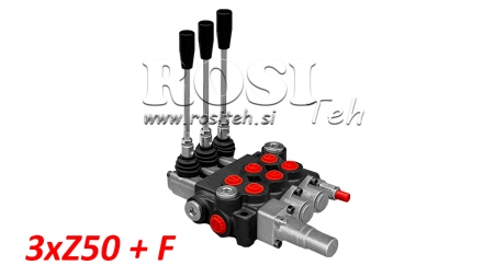 HYDRAULISCHE KLEP 3XP40 + VLOEIENDE