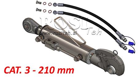 TERZO PUNTO IDRAULICO CON GANCIO RAPIDO AUTOMATICO - CAT. 3 - 80/40-210 (90-210 HP) (25,4 mm)