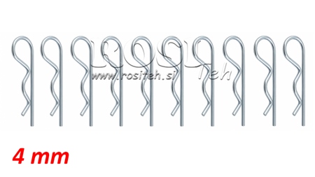 LÅSEPINNE 4 MM (10 STK)