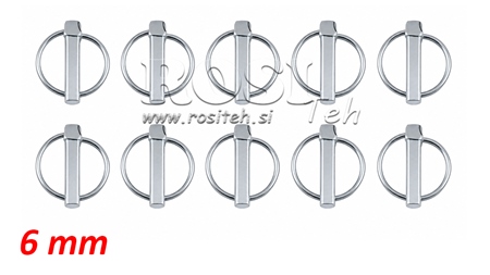 OREPINNE RUND 6 MM (10 STK)