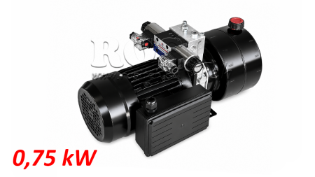 MINI HIDRAULISKĀ EĻĻAS DZESĒTĀJS 230V AC (0.75 kW) - 3.7 cc - 5.2 lit/min - tvertne 4 lit