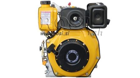 diesel motor 306cc-4,5kW-3.600 U/min-H-KW25x63-ročni zagon