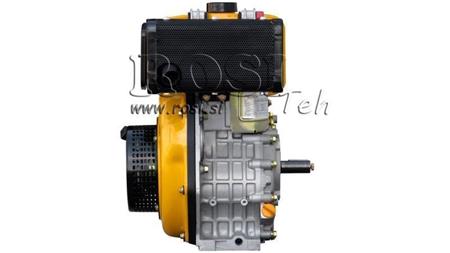 diesel motor 306cc-4,5kW-3.600 U/min-H-KW25x63-ročni zagon