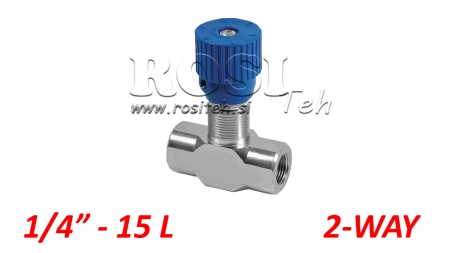 FLOW REGULATOR VRFB - DÆMPENDE VENTIL 1/4 TO-VÆG - 15LIT