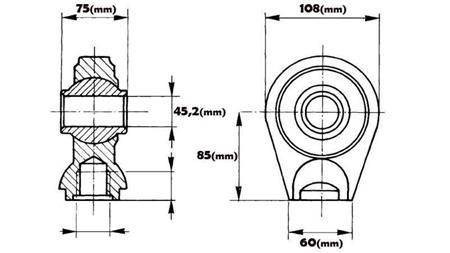 soudage de roulement rond fi 45.2/50