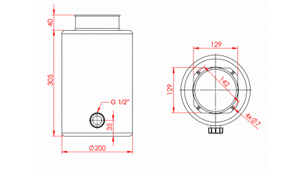 REZERVOAR KOVINSKI ROLL PP 10 LITER HORZONTAL-VERTICAL
