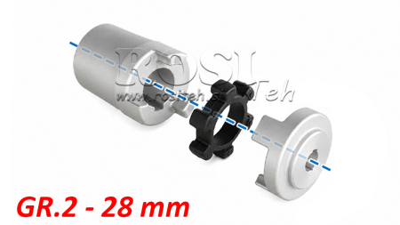 GUMOWY INTERFEJS ND13 (2,2-4KW)  28MM/GR2