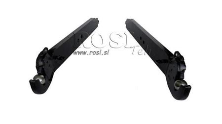 BRACCIO DI SOLLEVAMENTO PER TRACTOR IDRAULICO A TRE PUNTI CBM 70x20 mm - 780mm FINO A 75HP