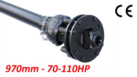 ECO KARDANAKSEL 970mm 70-110HP MED FRiktIONSKOBLING