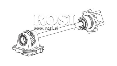 SALIDA PARA BOMBA HIDRÁULICA - SCANIA GRS 905
