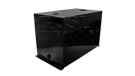 METALLI-SÄILIÖ 100 LITRAA KUBI 400x355x753mm VALMISTELU PALUUFILTTERILLE